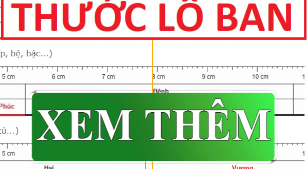Thước lỗ ban
