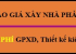 ĐƠN GIÁ THI CÔNG XÂY DỰNG NHÀ PHẦN THÔ