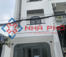 Xây nhà trọn gói 4 tầng ở quận Bình Tân thành phố Hồ Chí Minh.