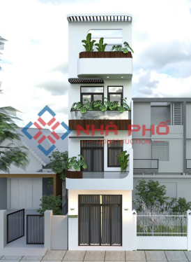 Thiết kế nhà 4 tầng ở quận 12 tp Hồ Chí Minh