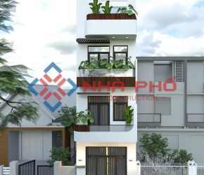 Thiết kế nhà 4 tầng ở quận 12 tp Hồ Chí Minh