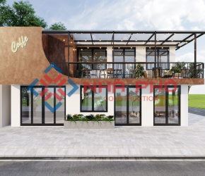 Thiết kế quán cafe đẹp và hiện đại
