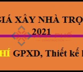  BÁO GIÁ XÂY NHÀ TRỌN GÓI