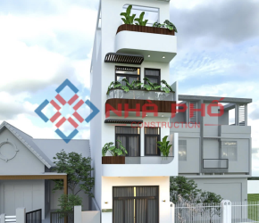 Xây nhà trọn gói 4 tầng ở quận 12 thành phố Hồ Chí Minh.