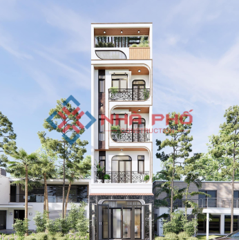 Phối cảnh ngoại nội thất công trình nhà Anh Vinh Quận Tân Phú